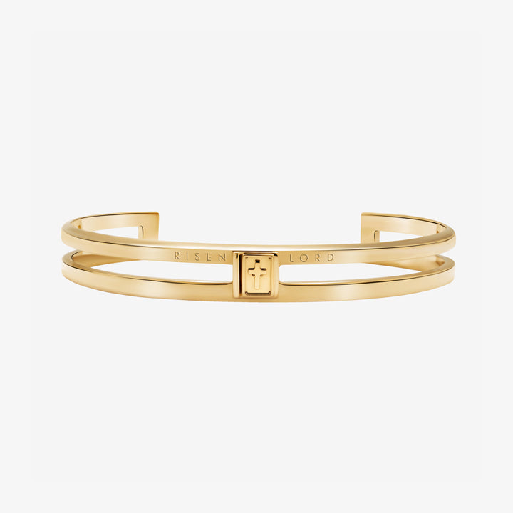 MESSIAH BRACELET + IMMANUEL RING - GOLD