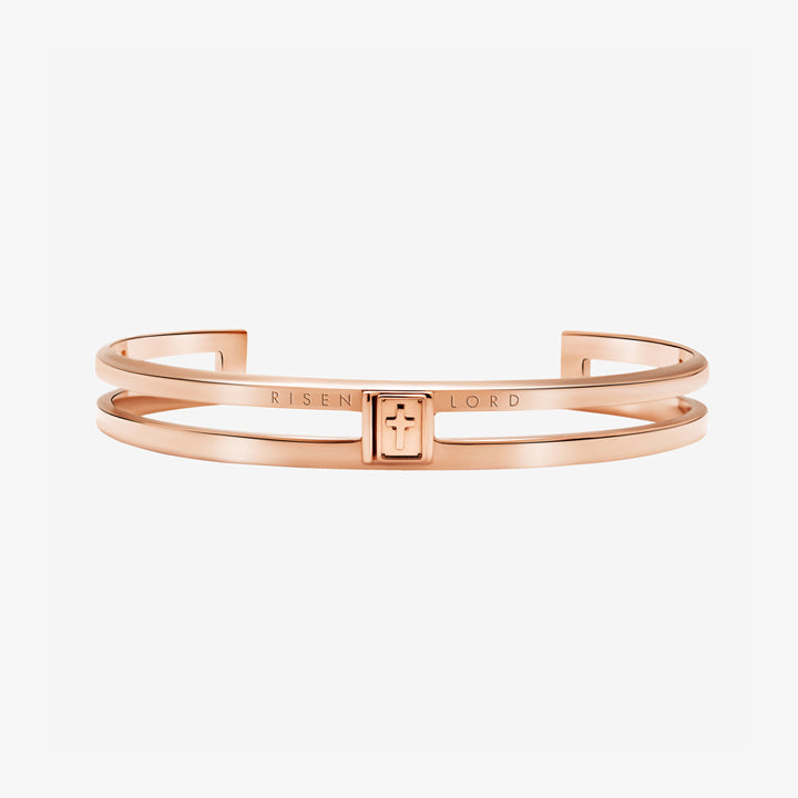 MESSIAH BRACELET + IMMANUEL RING - ROSE GOLD