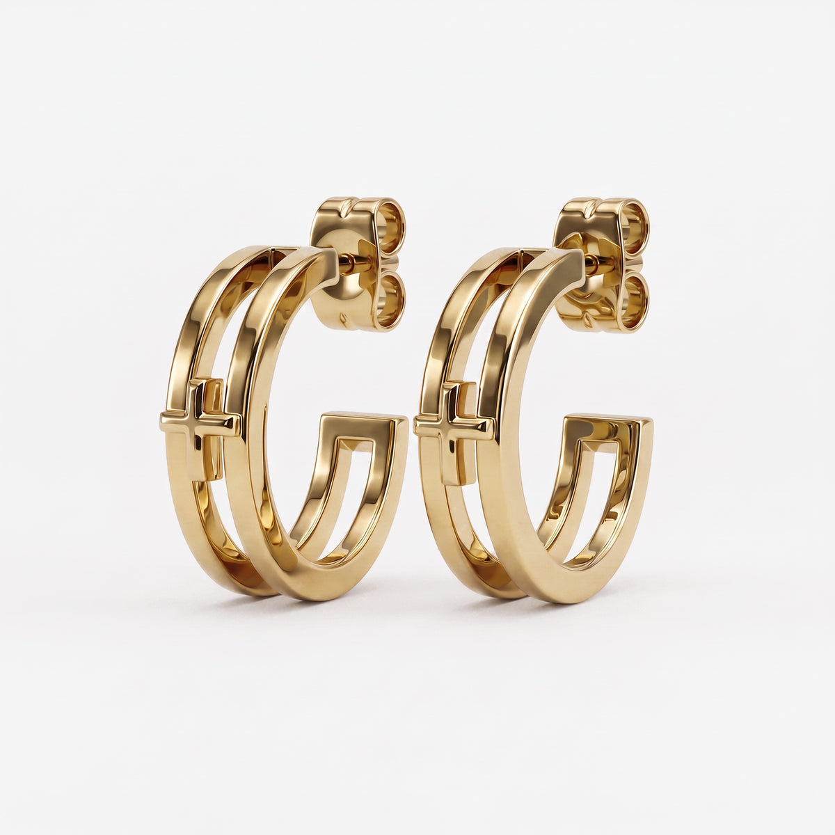 MEDIATOR EARRING - GOLD
