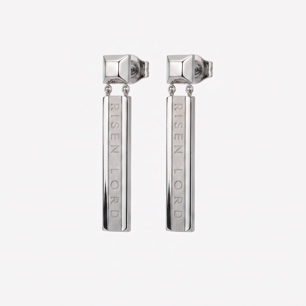 LION OF JUDAH EARRING - SILVER
