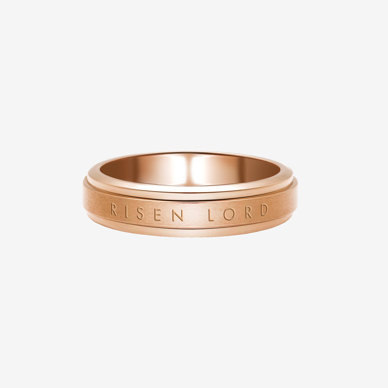 SAVIOR BRACELET + REDEEMER RING - ROSE GOLD