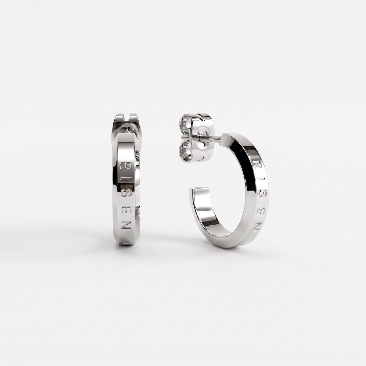 KING OF KINGS EARRING - SILVER
